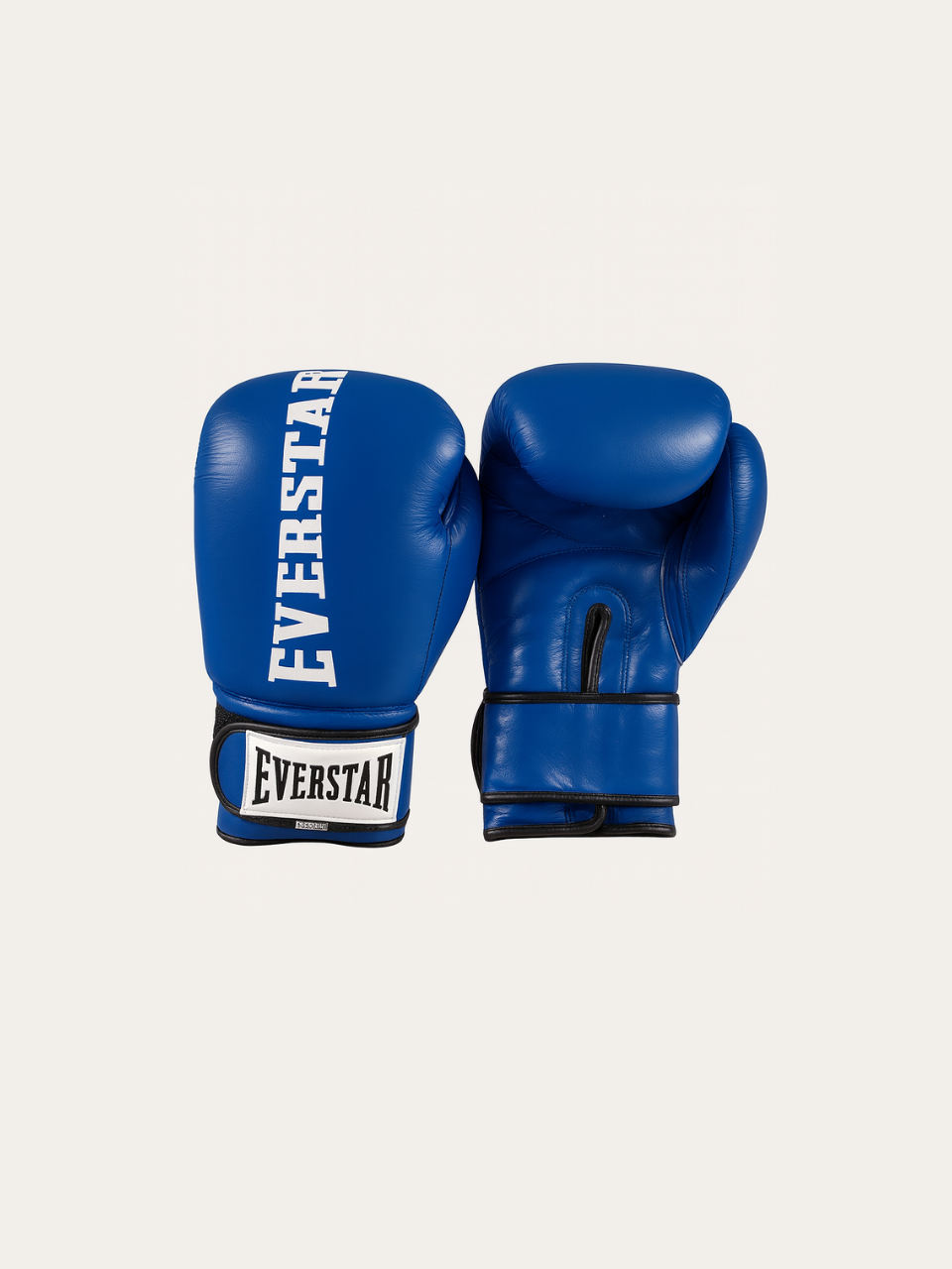 Leather boxing gloves